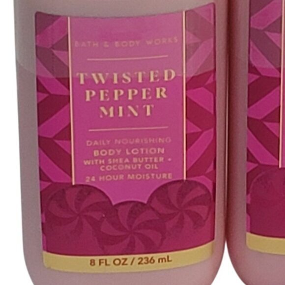 Bath & Body Works Twisted Peppermint Lotion - Picture 2 of 7